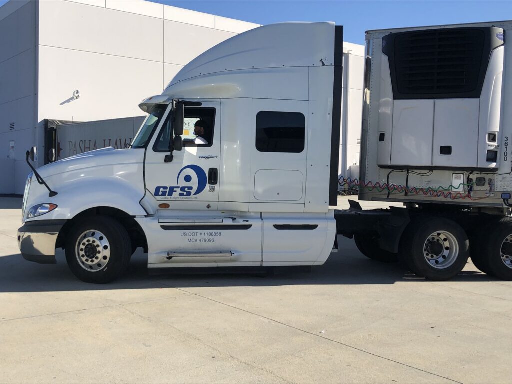 GFS reefer trailer for food-grade transportation
